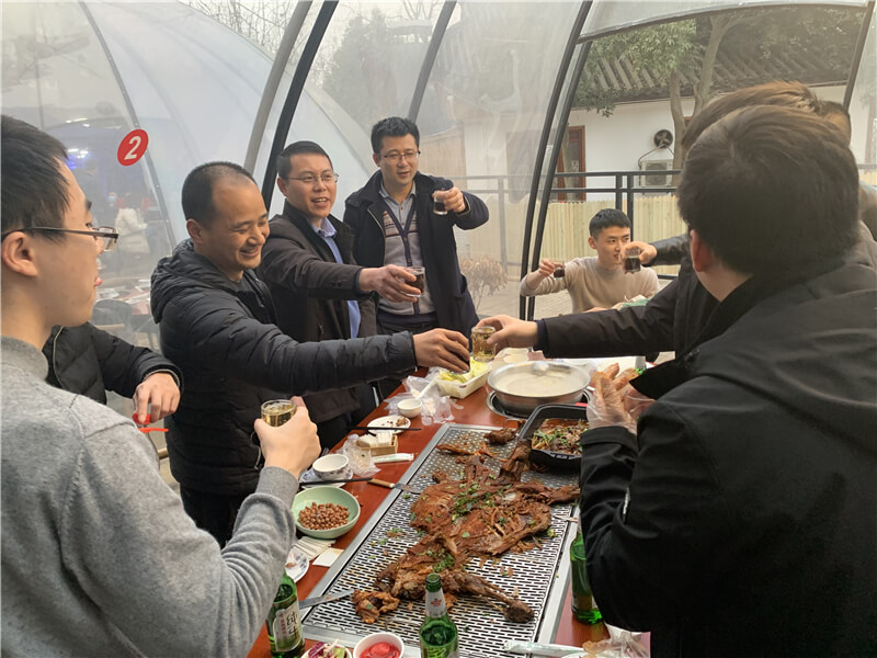 成都朗速研發中心團拜會